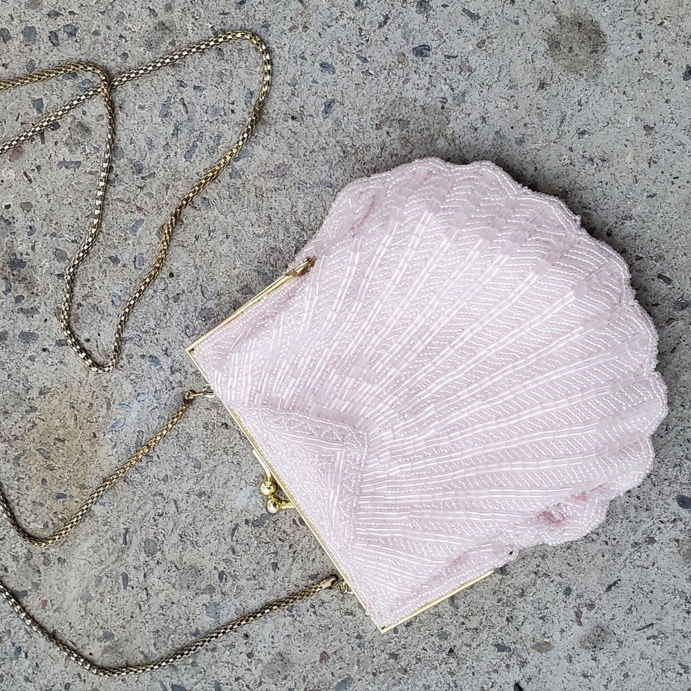 Beaded evening bag